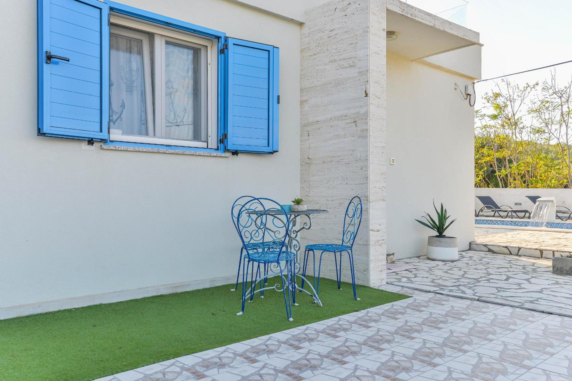 Villa Anna With Pool, Zadar County Vinjerac Exterior foto